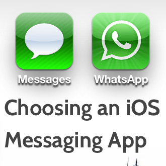 Imessage 대 whatsapp : 어떤 ios 메시징 앱입니까?